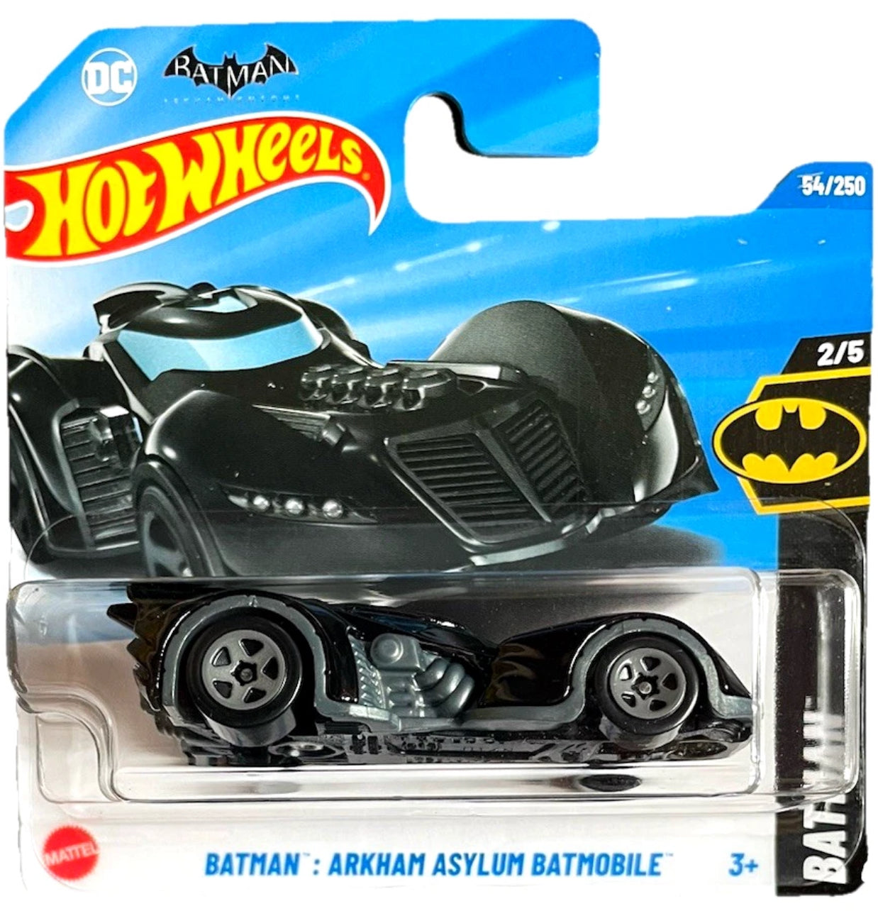HOT WHEELS BATMAN - ARKHAM ASYLUM BATMOBILE 2025 2/5 54/250