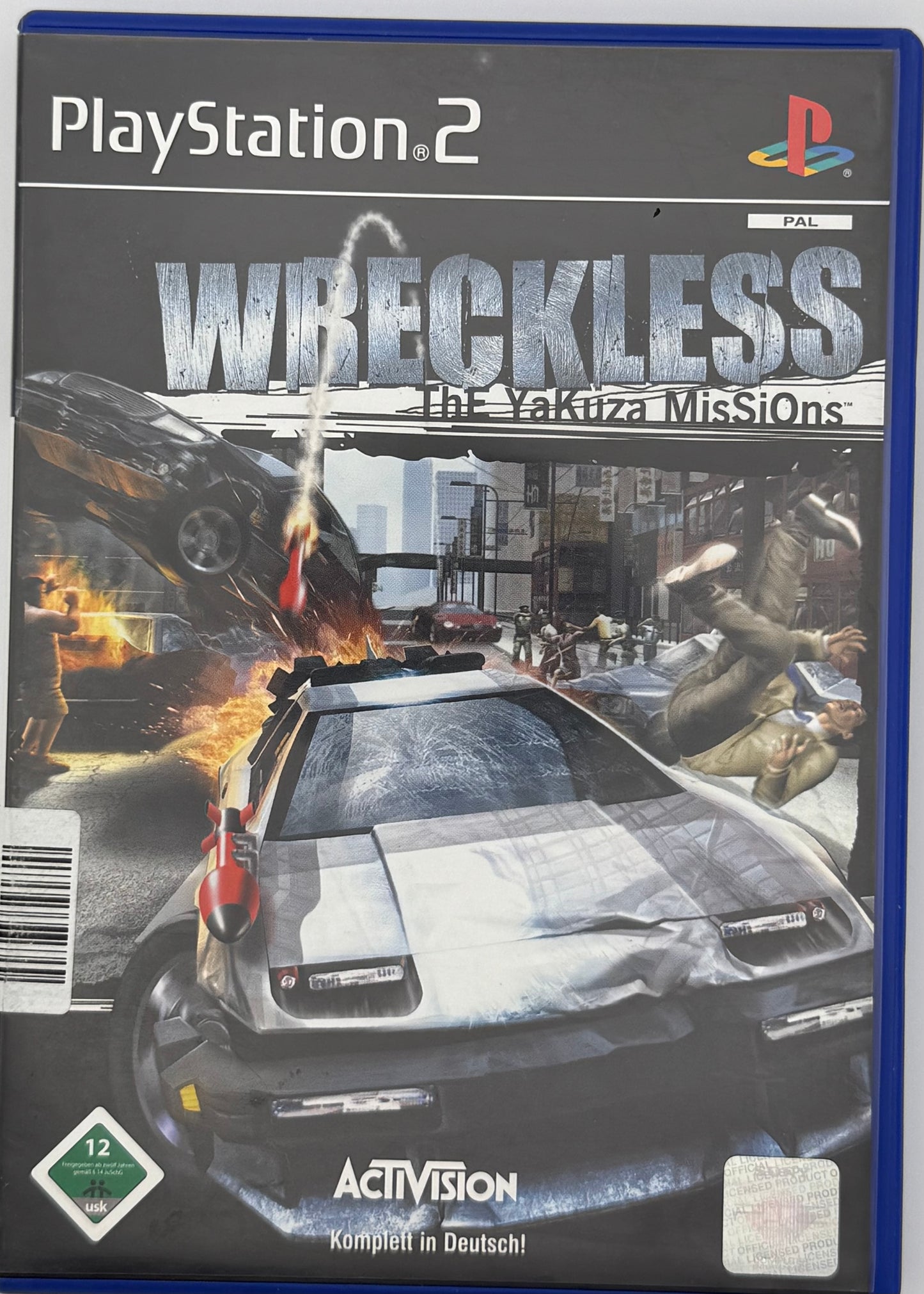WRECKLESS THE YAKUZA MISSIONS - PLAYSTATION 2 (gebraucht)