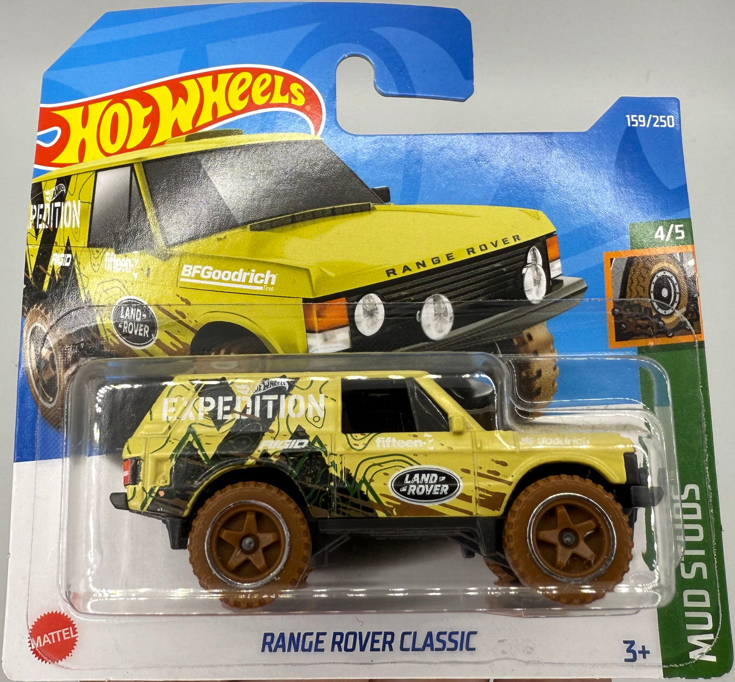 HOT WHEELS RANGE ROVER CLASSIC MUD STUDS 4/5 159/250 1:64