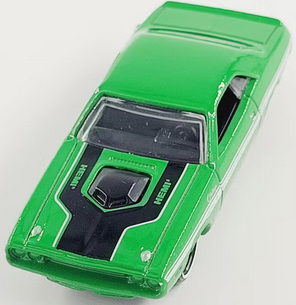 HOT WHEELS DODGE - 70 DODGE HEMI CHALLENGER 4/10 MUSCLE MANIA 123/250