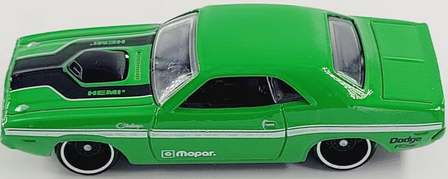 HOT WHEELS DODGE - 70 DODGE HEMI CHALLENGER 4/10 MUSCLE MANIA 123/250