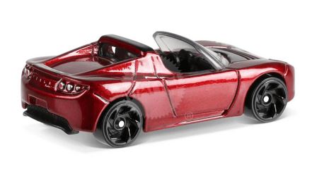 HOT WHEELS 08 TESLA ROADSTER Greetings from Space 1:64