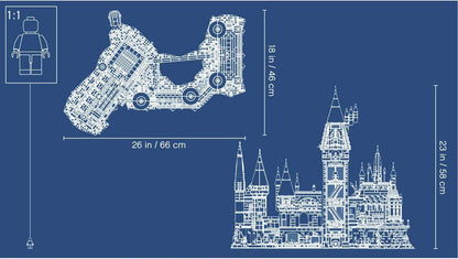 LEGO - HARRY POTTER 71043 SCHLOSS HOGWARTS / CASTLE HOGWARTS