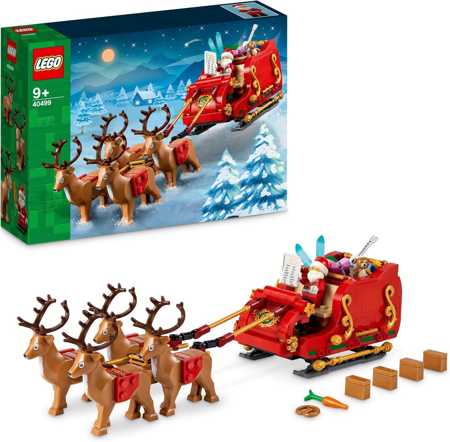 LEGO Schlitten des Weihnachtsmanns (Set 40499)