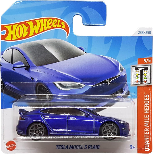 HOT WHEELS TESLA  - MODEL S PLAID 5/5 QUARTER MILE HEROES 238/250