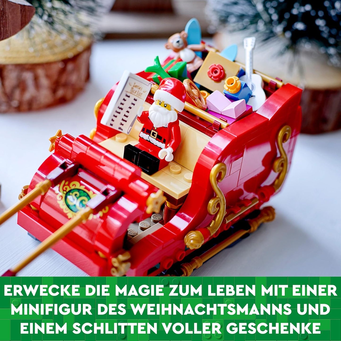 LEGO Schlitten des Weihnachtsmanns (Set 40499)