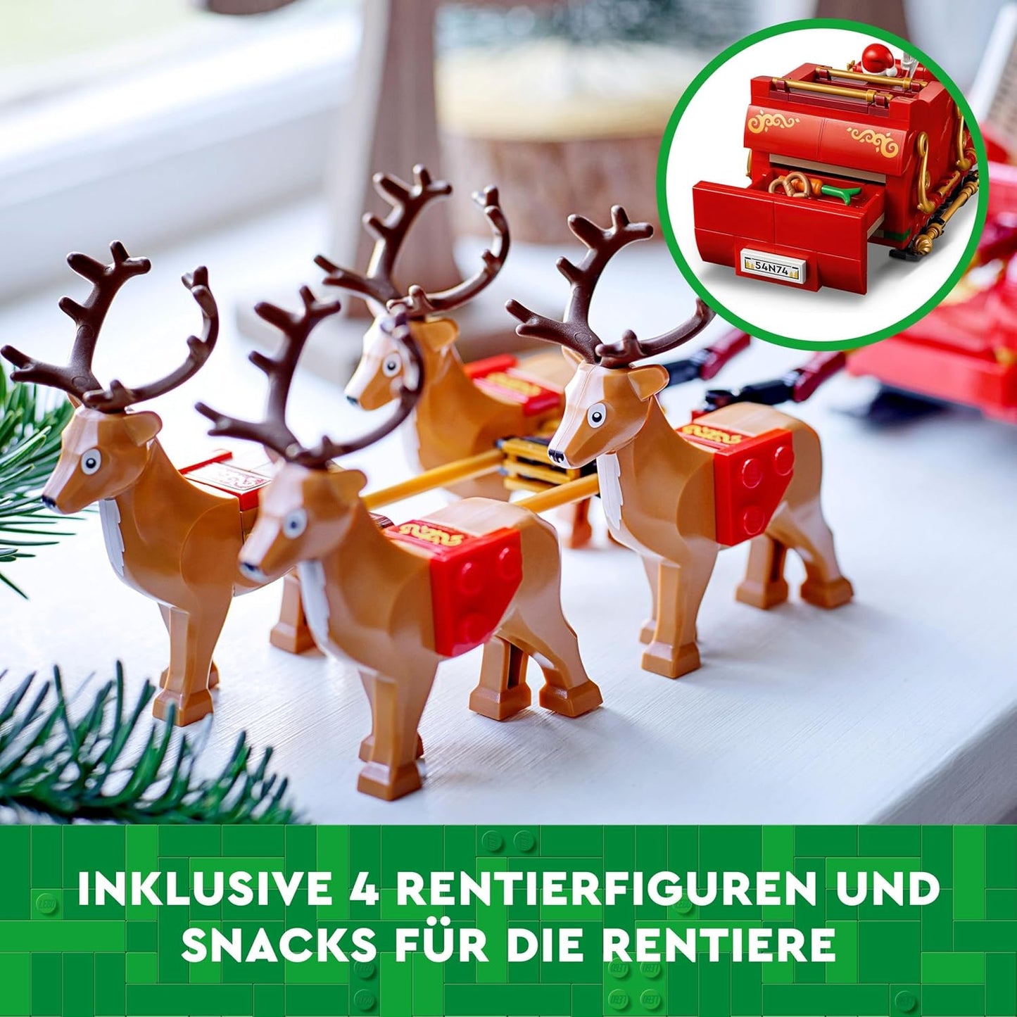 LEGO Schlitten des Weihnachtsmanns (Set 40499)
