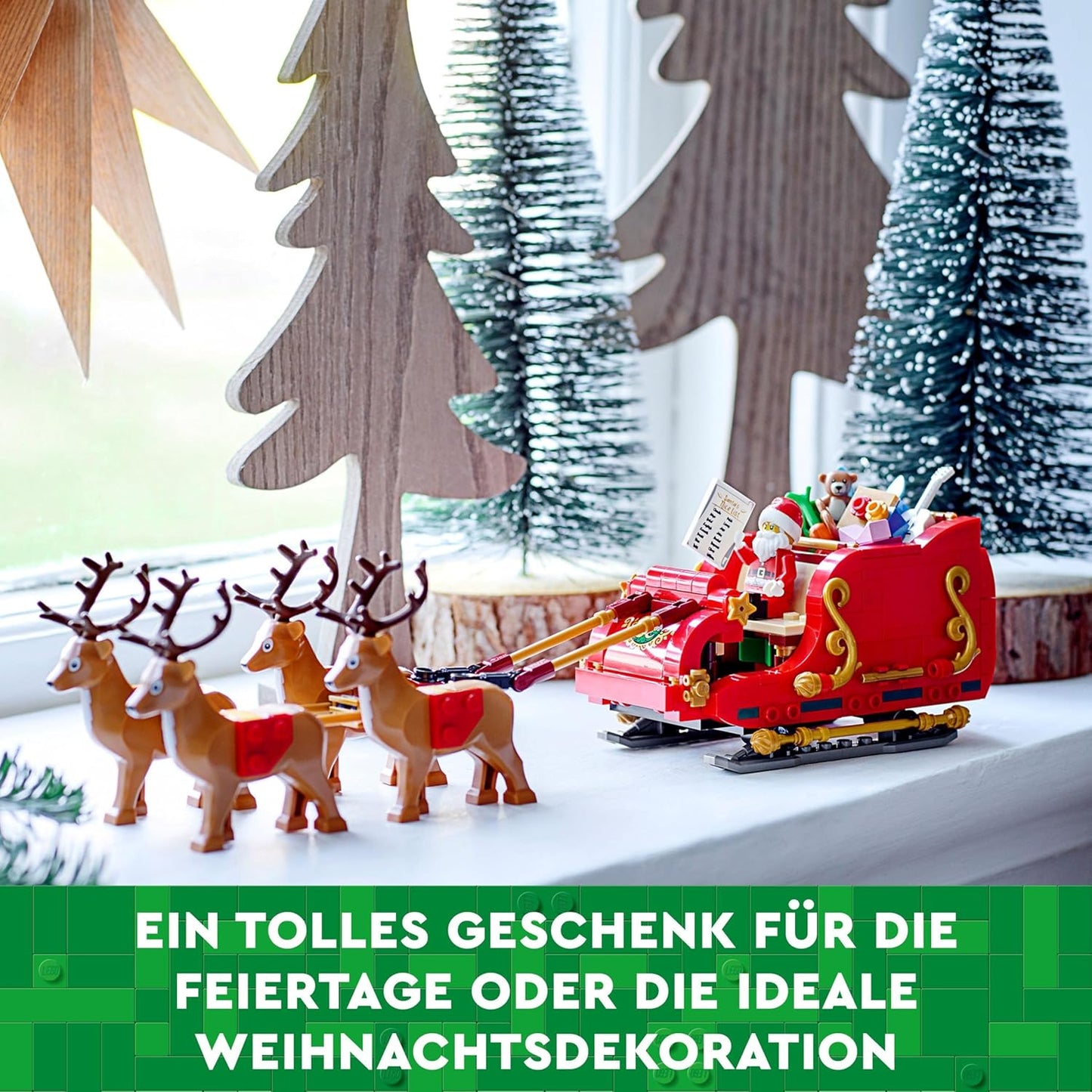LEGO Schlitten des Weihnachtsmanns (Set 40499)