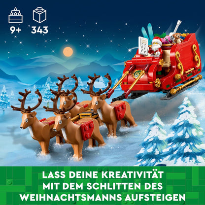 LEGO Schlitten des Weihnachtsmanns (Set 40499)