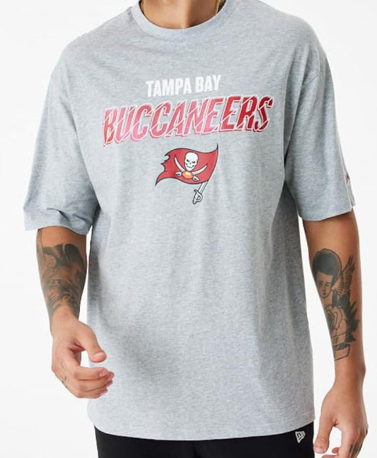New Era NFL TAMPA BAY BUCCANEERS T-SHIRT Herren Gr. S GRAU