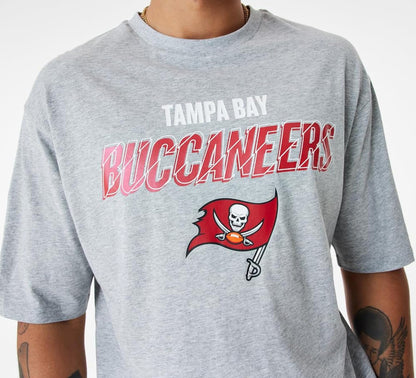 New Era NFL TAMPA BAY BUCCANEERS T-SHIRT Herren Gr. S GRAU