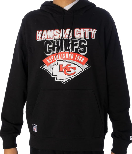 New Era NFL KANSAS CITY CHIEFS HOODIE Herren Gr. M SWEATSHIRT