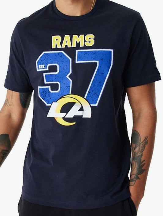 New Era NFL L.A. RAMS T-SHIRT Herren Gr. M LOS ANGELES