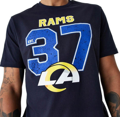 New Era NFL L.A. RAMS T-SHIRT Herren Gr. M LOS ANGELES