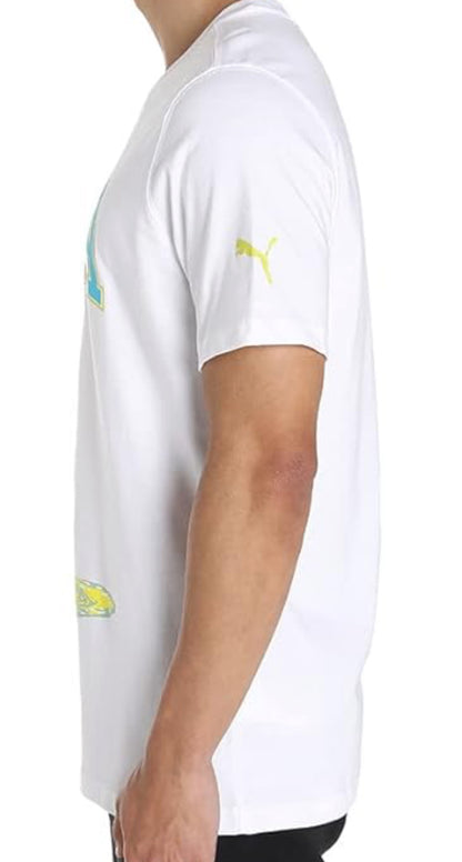 PUMA X RICK & MORTY T-SHIRT Herren Gr. S PICKLE RICK