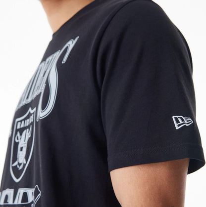 New Era NFL LAS VEGAS RAIDERS T-SHIRT Herren Gr. L