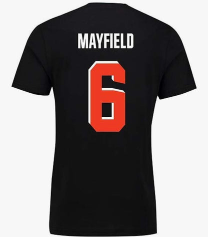 New Era NFL CLEVELAND BROWNS T-SHIRT 6 MAYFIELD Herren Gr. M
