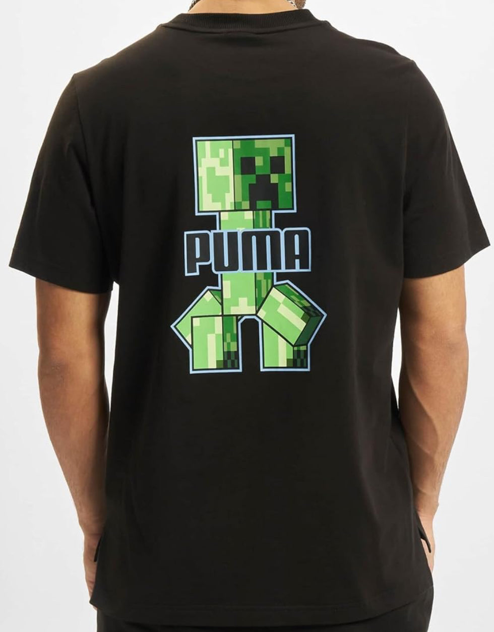 PUMA X MINECRAFT T-SHIRT Herren Gr. M CREEPER