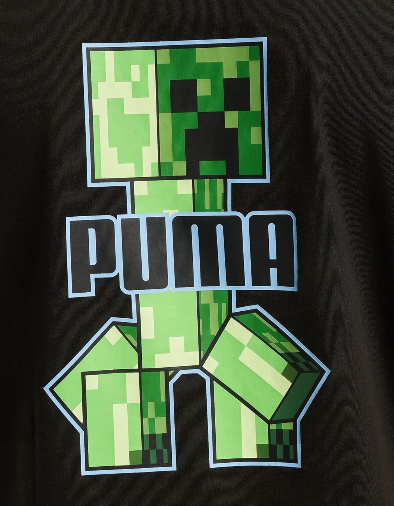 PUMA X MINECRAFT T-SHIRT Herren Gr. M CREEPER
