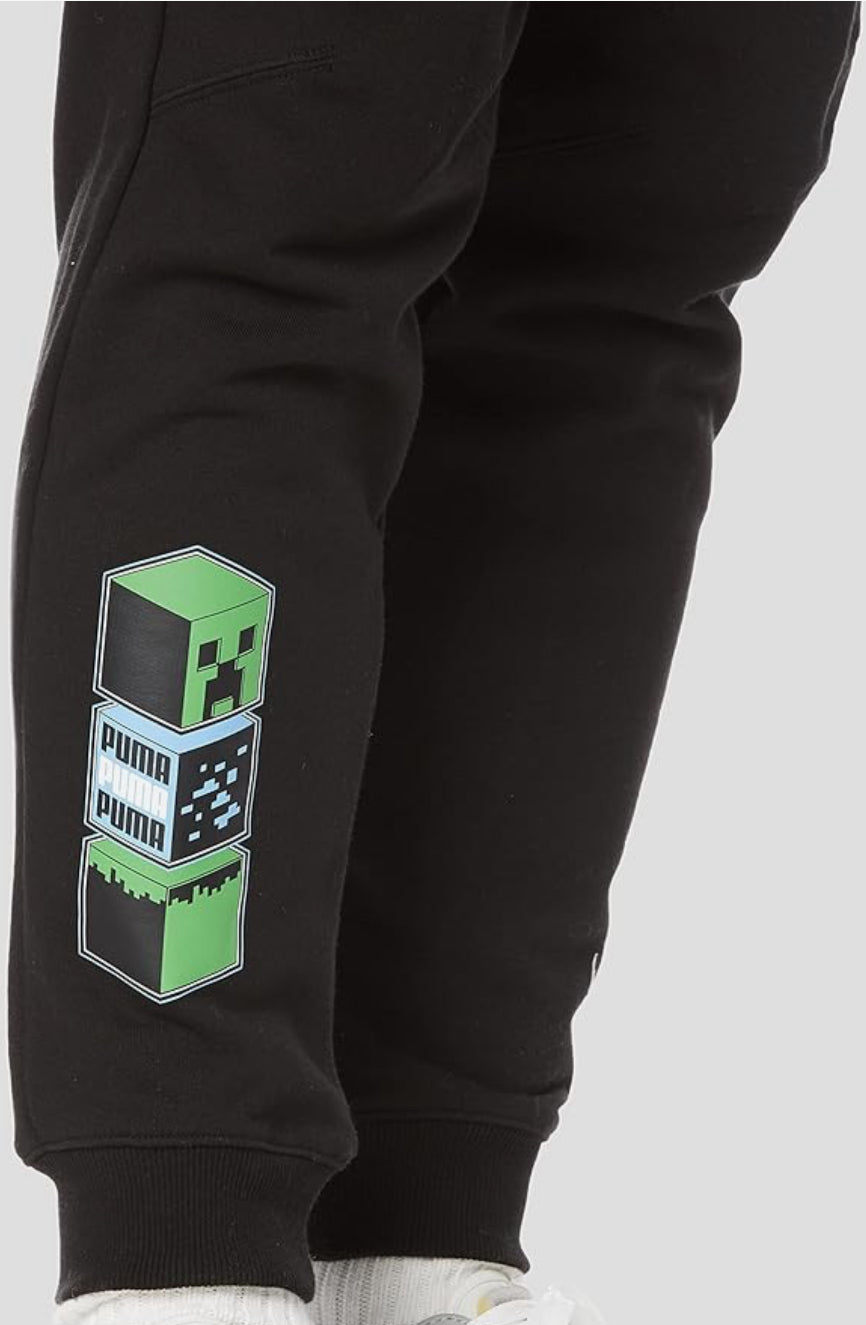 PUMA X MINECRAFT HOSE Herren Gr. L JOGGINGHOSE