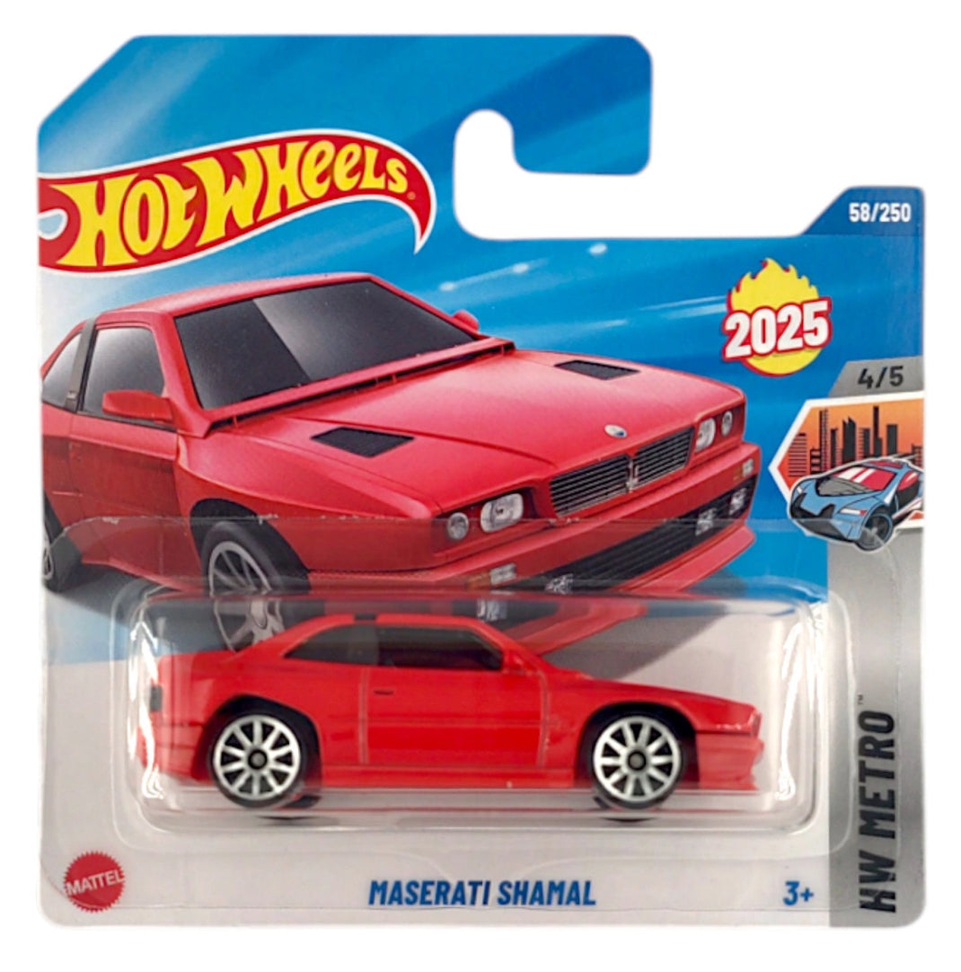 Hot Wheels Maserati - Shamal 2025 HW RETRO 58/250