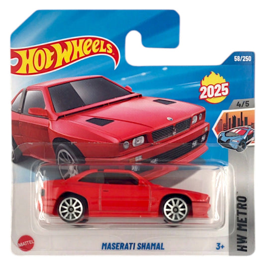 Hot Wheels Maserati - Shamal 2025 HW RETRO 58/250
