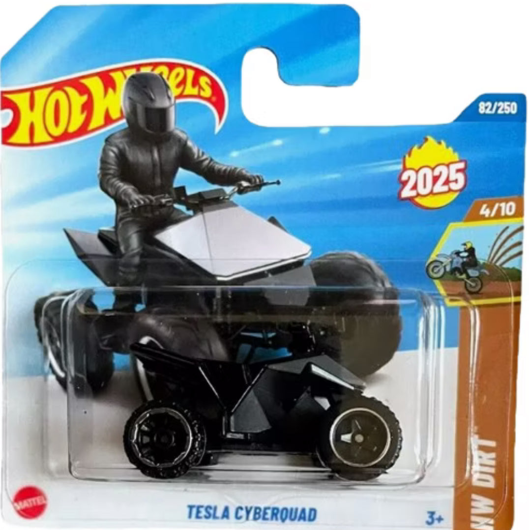 HOT WHEELS TESLA  - CYBERQUAD 4/10 HW DIRT 82/250