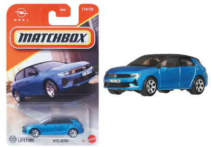 Matchbox OPEL  - OPEL ASTRA Blau 114/125  1:64