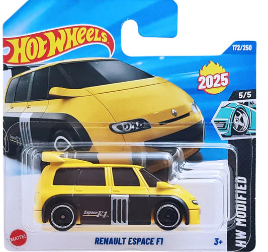 HOT WHEELS RENAULT  - RENAULT ESPACE F1 HW MODIFIED 5/5 172/250 1:64)
