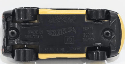 HOT WHEELS Lamborghini  - 71 LAMBORGHINI MIURA SV Schwarz 6/10 HW ´70S VS. ´90S 78/250 1:64