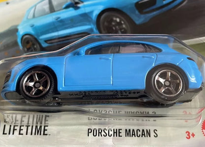 Matchbox PORSCHE  - PORSCHE MACAN S Blau 64/125  1:64