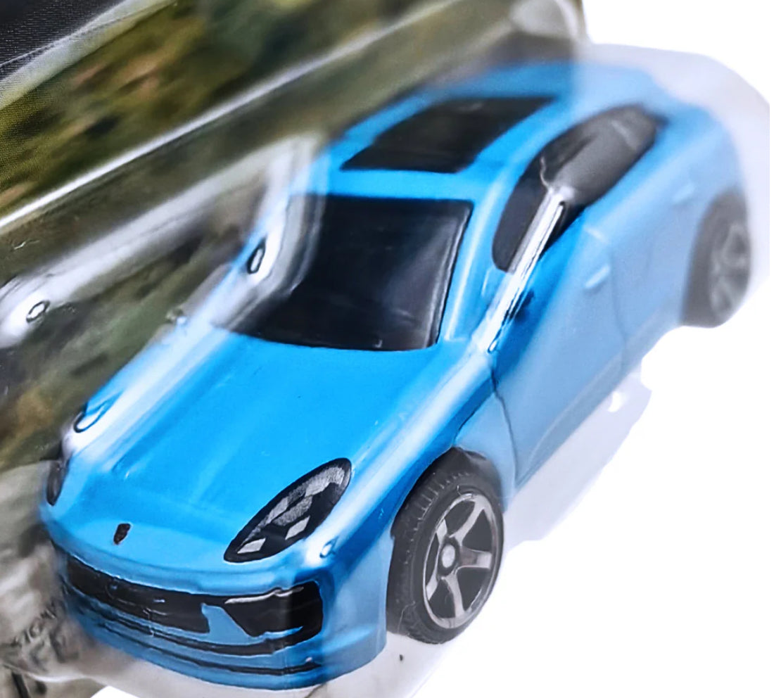 Matchbox PORSCHE  - PORSCHE MACAN S Blau 64/125  1:64