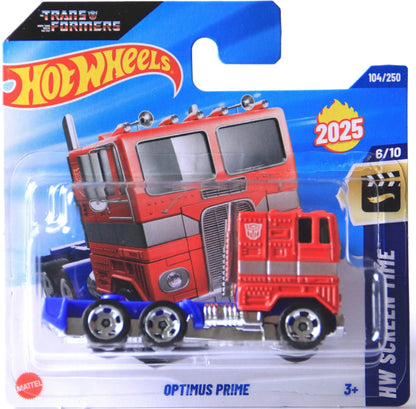 HOT WHEELS TRANSFORMERS  - OPTIMUS PRIME HW SCREEN TIME 6/10 104/250 1:64
