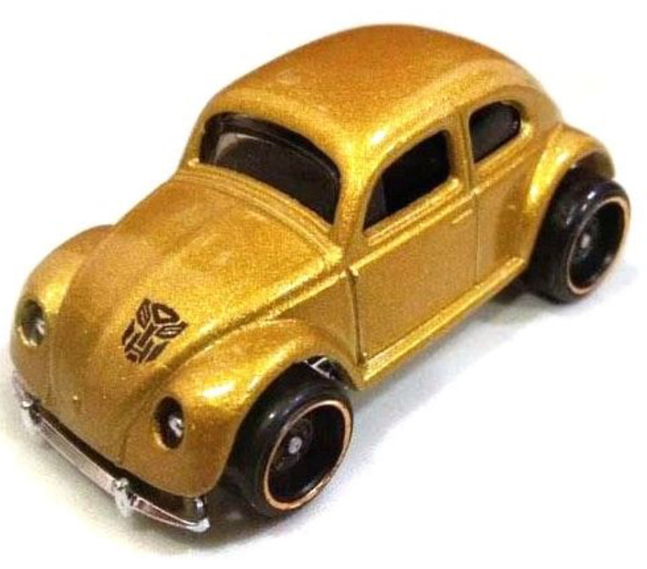 HOT WHEELS TRANSFORMERS  - BUMBLEBEE GOLD HW SCREEN TIME 9/10 186/250 1:64