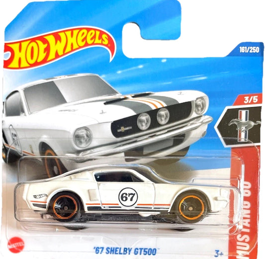 HOT WHEELS FORD - 67 SHELBY GT500 3/5 MUSTANG 60 161/250