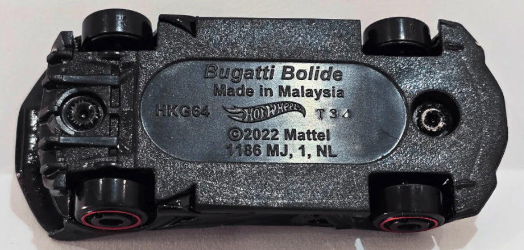 HOT WHEELS BUGATTI - BUGATTI BOLIDE 3/10 HW EXOTICS 185/250