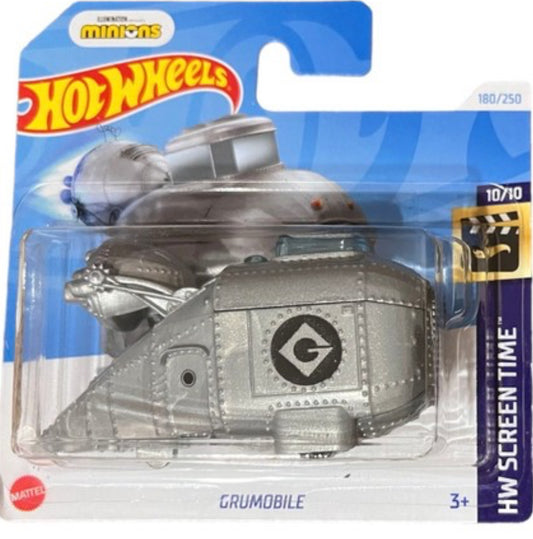 HOT WHEELS MINIONS  - GRUMOBILE HW SCREEN TIME 10/10 180/250 1:64
