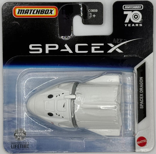 MATCHBOX SPACEX - SPACE DRAGON MATCHBOX 70 YEARS