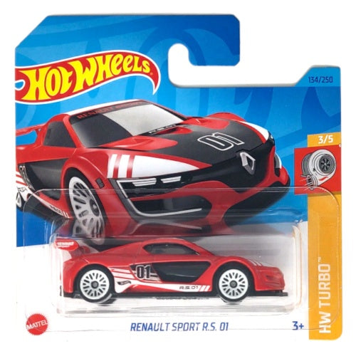 HOT WHEELS RENAULT - SPORT R.S. 01 3/5 HW TURBO 134/250