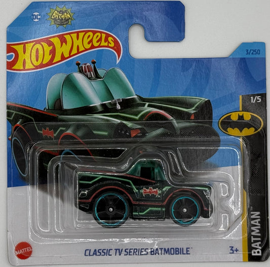 HOT WHEELS BATMAN - CLASSIC TV SERIES BATMOBILE 2023 GRÜN 1/5 3/250