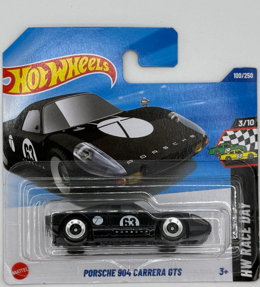 Hot Wheels Porsche - 904 Carrera GTS SCHWARZ 3/10 HW RACE DAY 100/250
