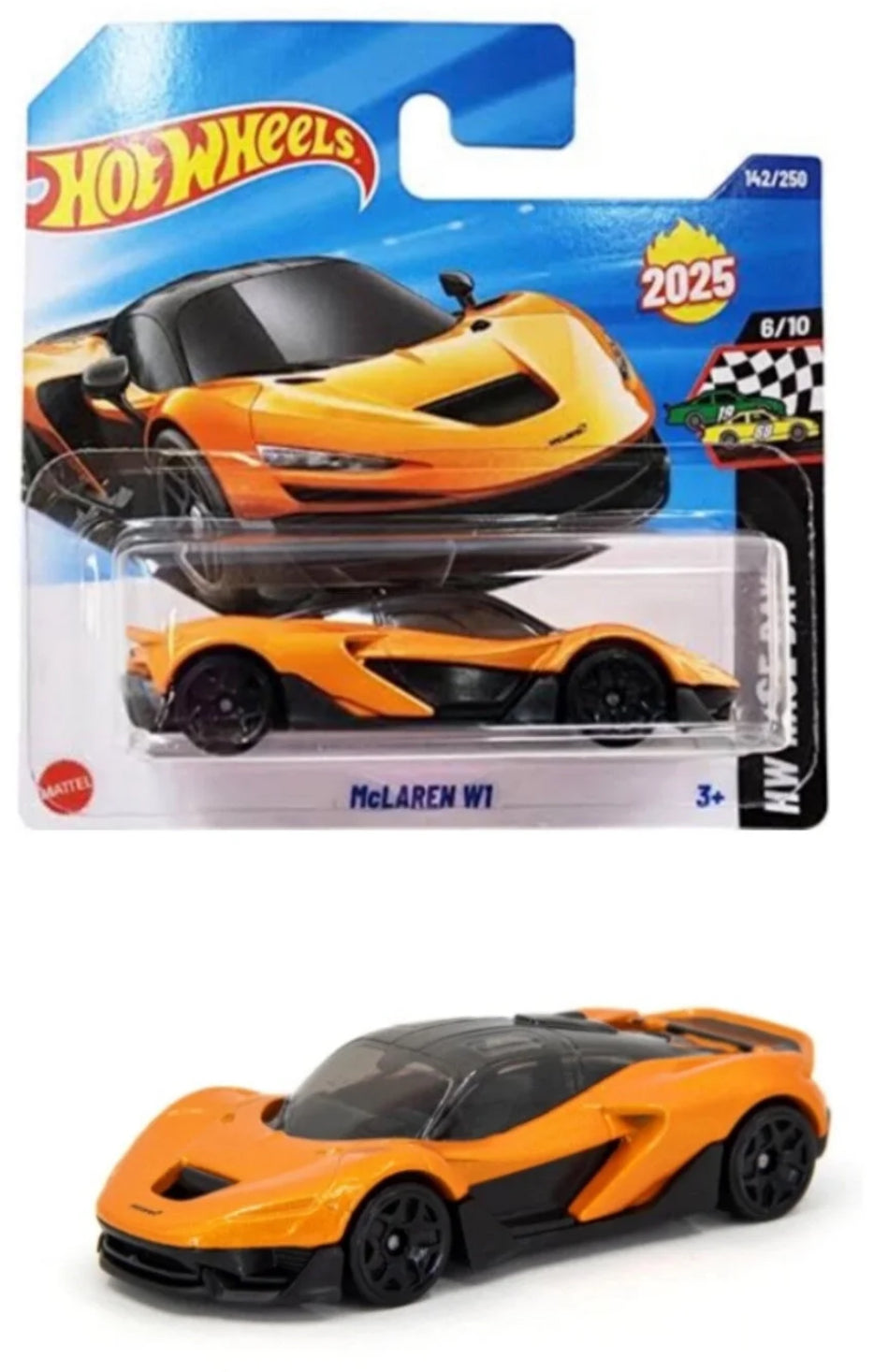 HOT WHEELS MCLAREN - W 1 6/10 HW RACE DAY 142/250