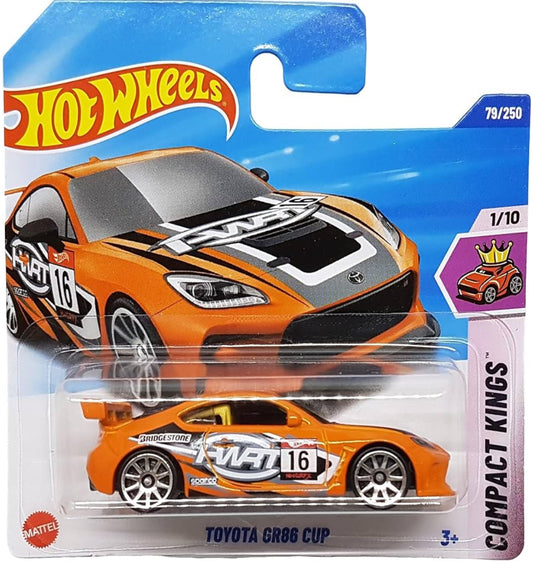 HOT WHEELS TOYOTA  - GR86 CUP COMPACT KINGS 1/10 79/250 1:64