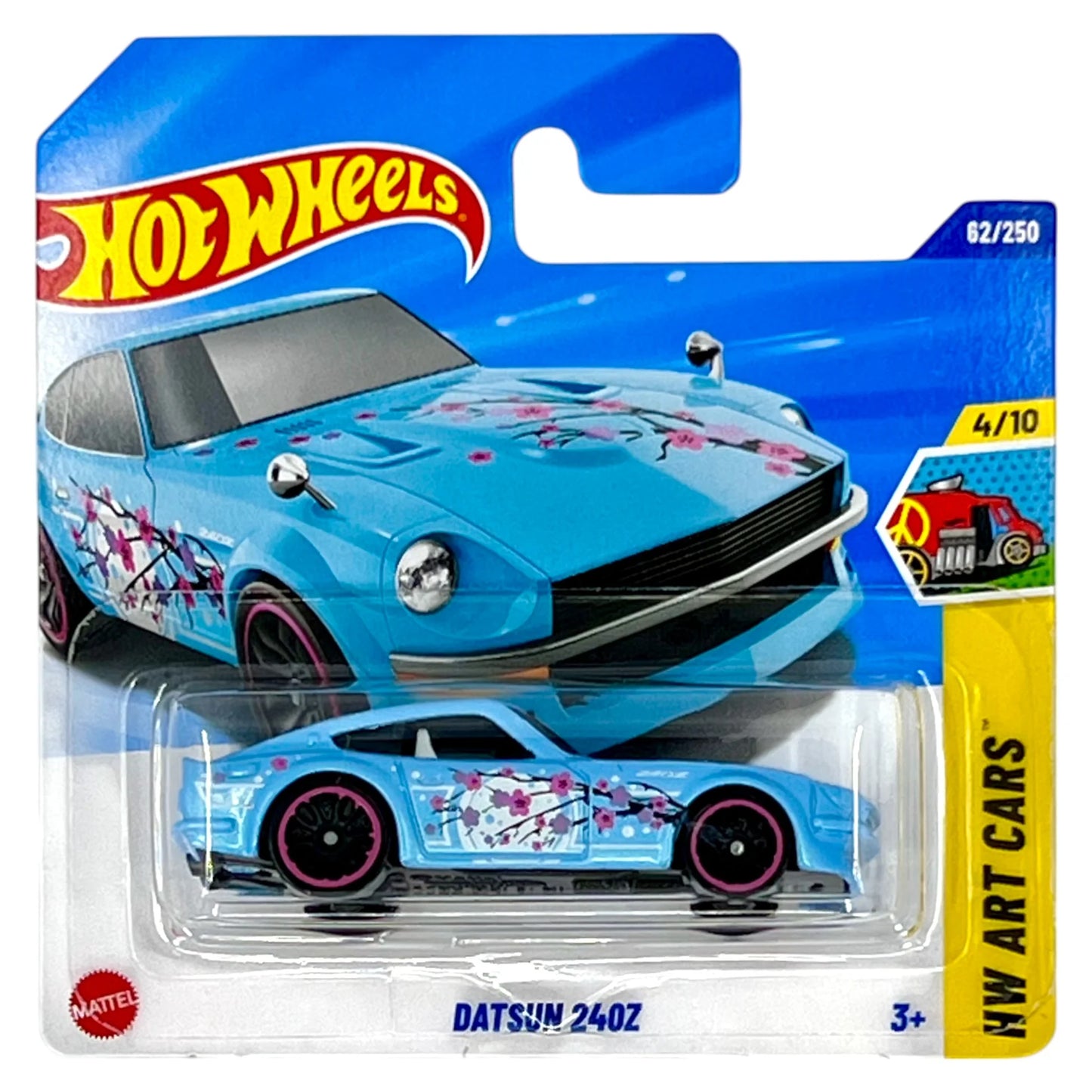 HOT WHEELS DATSUN - 240Z 4/10 HW ART CARS 62/250