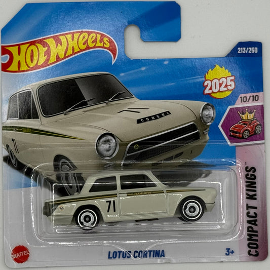 HOT WHEELS LOTUS - CORTINA COMPACT KINGS 10/10 213/250 1:64
