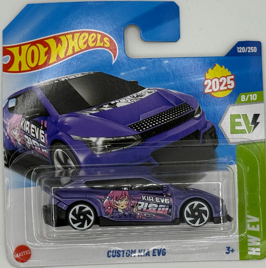 HOT WHEELS KIA - CUSTOM EV6 8/10 HW EV 120/250 1:64