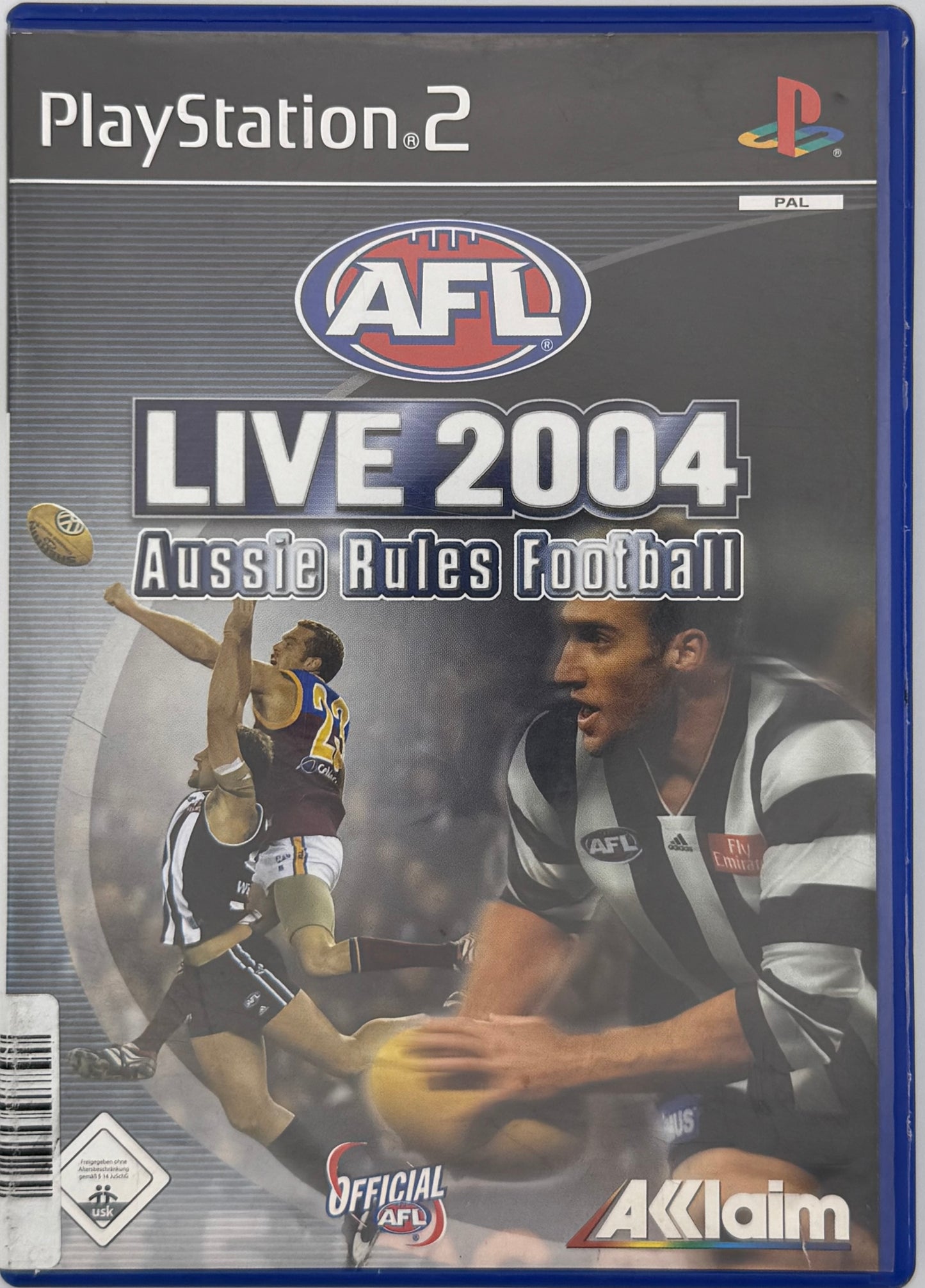 AFL LIVE 2004 AUSSIE RULES FOOTBALL - PLAYSTATION 2 (gebraucht)