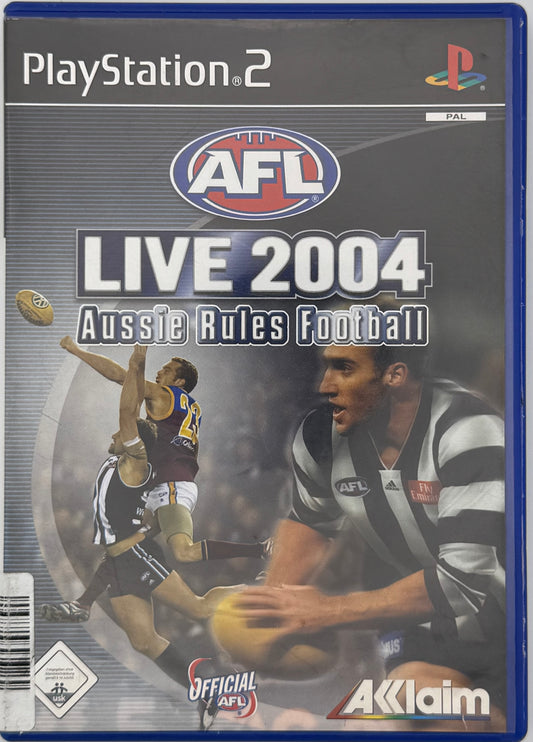 AFL LIVE 2004 AUSSIE RULES FOOTBALL - PLAYSTATION 2 (gebraucht)