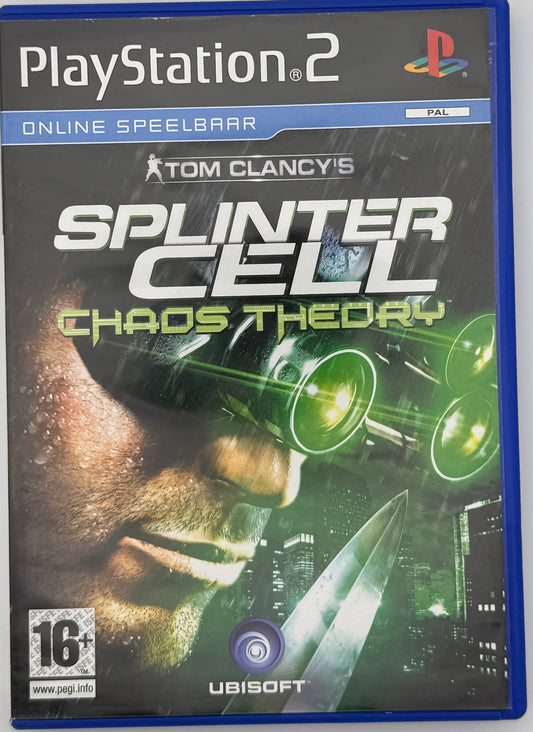 TOM CLANCY‘S SPLINTER CELL CHAOS THEORY - PLAYSTATION 2 (gebraucht)