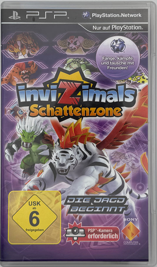 INVIZIMALS SCHATTENZONE - PSP PLAYSTATION PORTABLE (gebraucht)